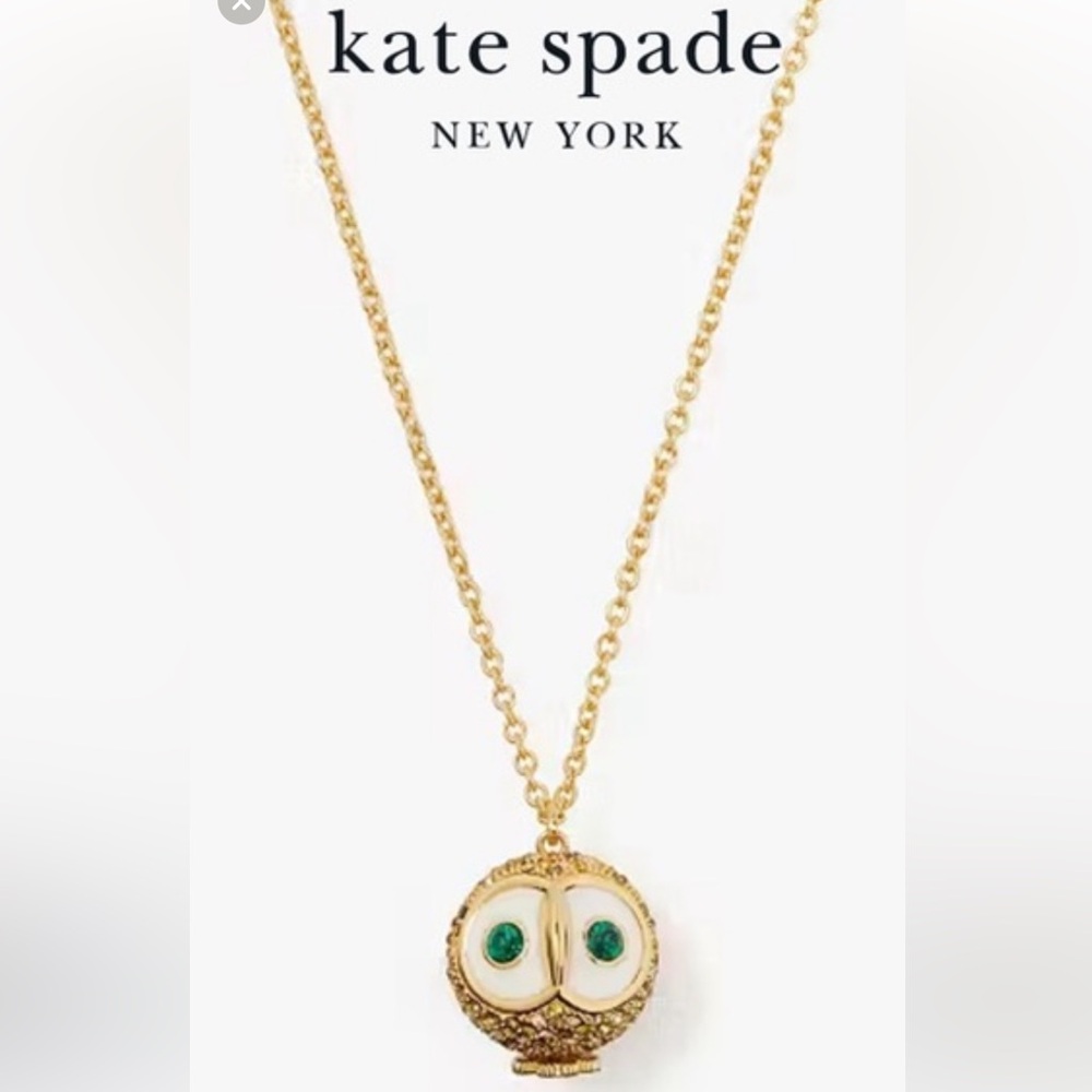 Kate Spade Night Birth Multi stone gold Necklace
